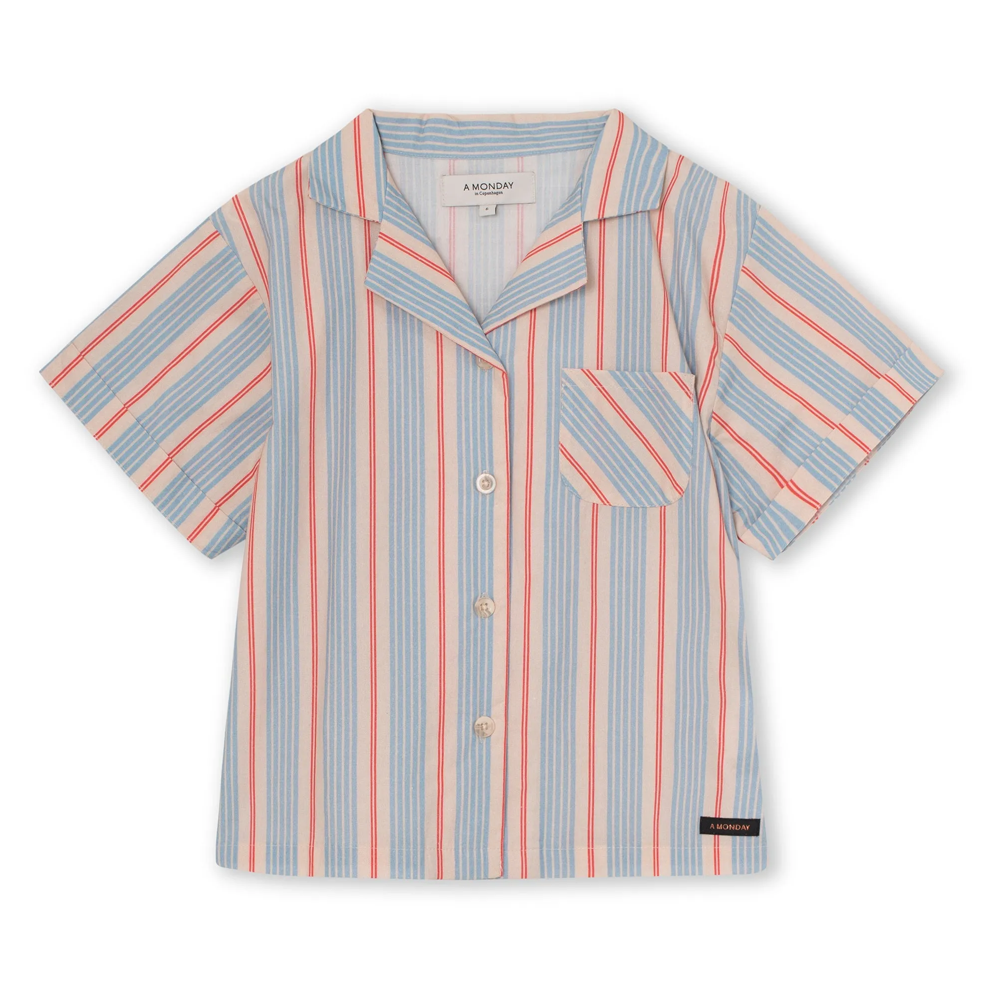 Clement Shirt in Cashmere Stripe by A Monday in Copenhagen