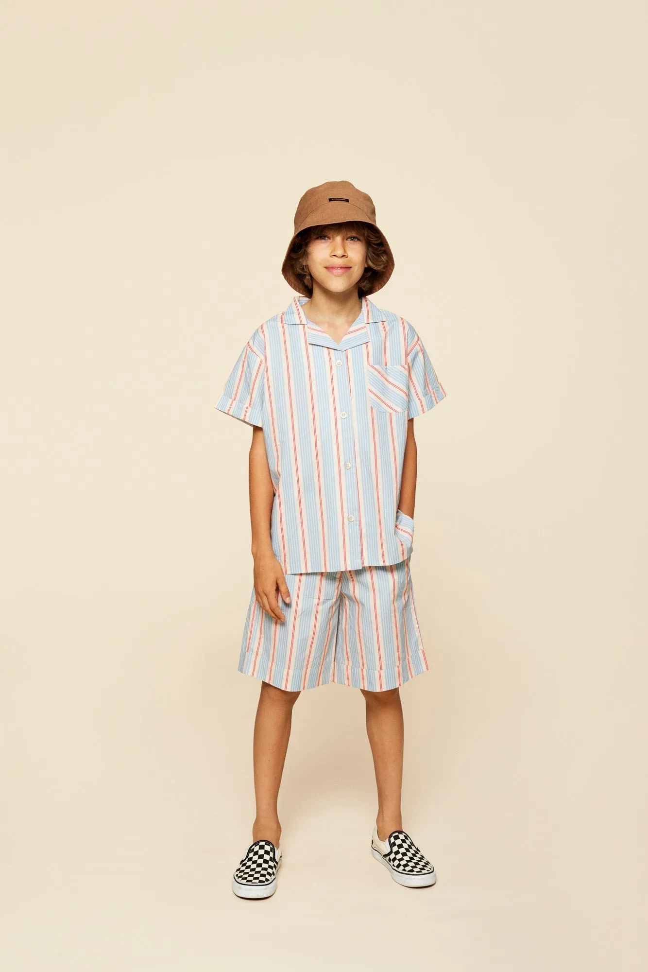 Clement Shirt in Cashmere Stripe by A Monday in Copenhagen