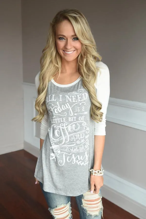 Coffee & Jesus Top