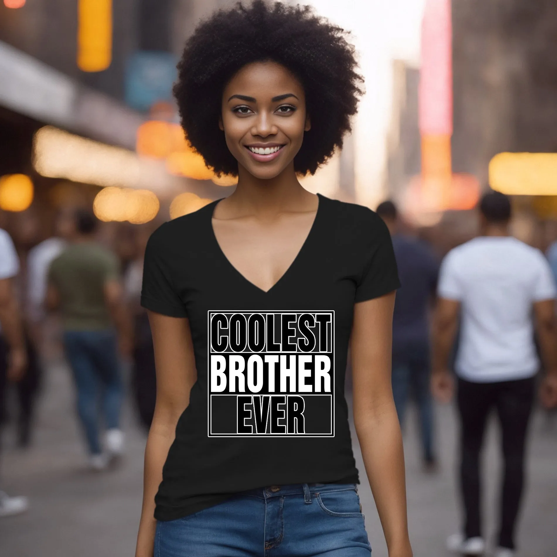 Coolest Brother Ever Shirt, Brother Shirt, Brother T-shirt, Mens Clothing, Brother Gift, Family Shirt, Graphic Tees, Christmas Gifts For Him