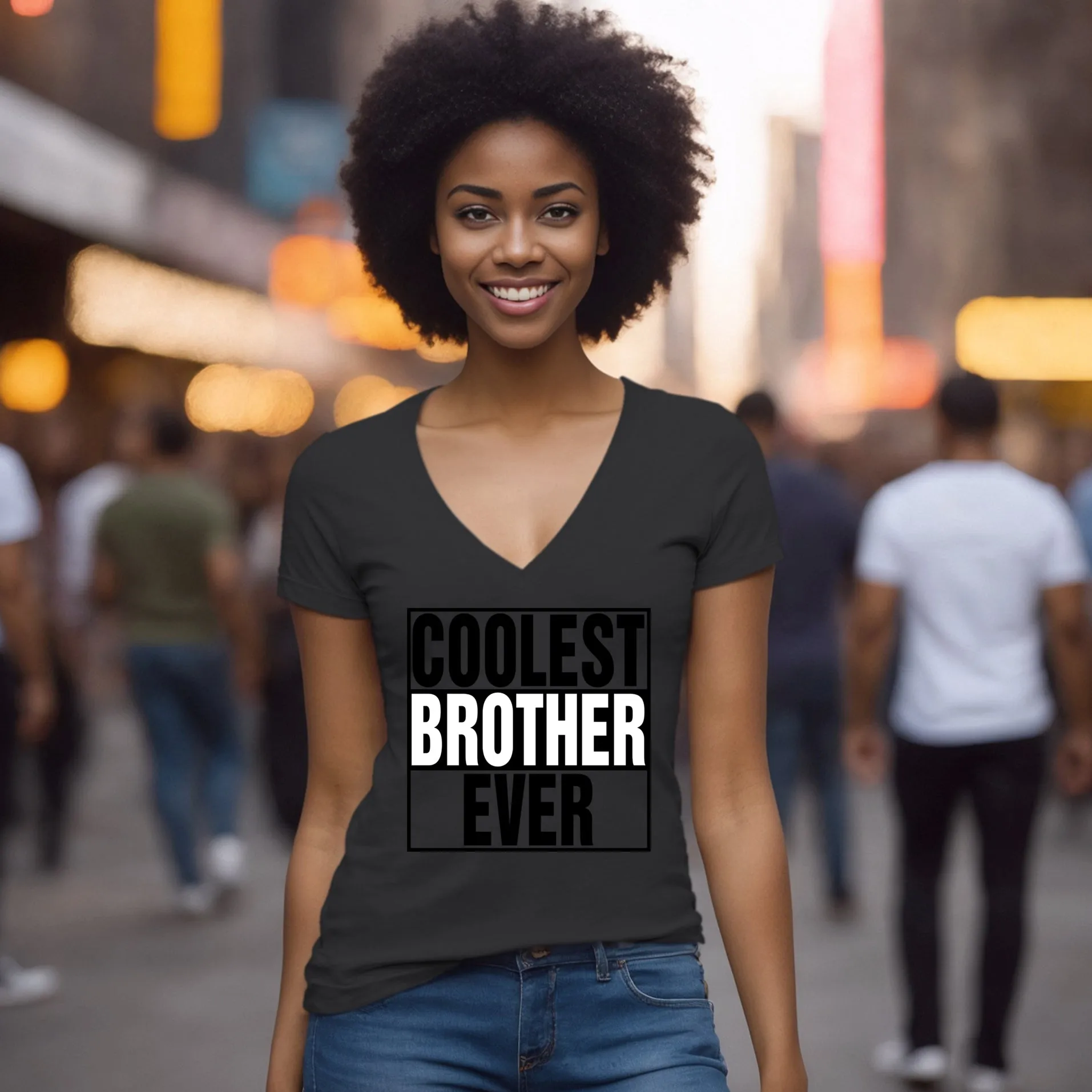 Coolest Brother Ever Shirt, Brother Shirt, Brother T-shirt, Mens Clothing, Brother Gift, Family Shirt, Graphic Tees, Christmas Gifts For Him