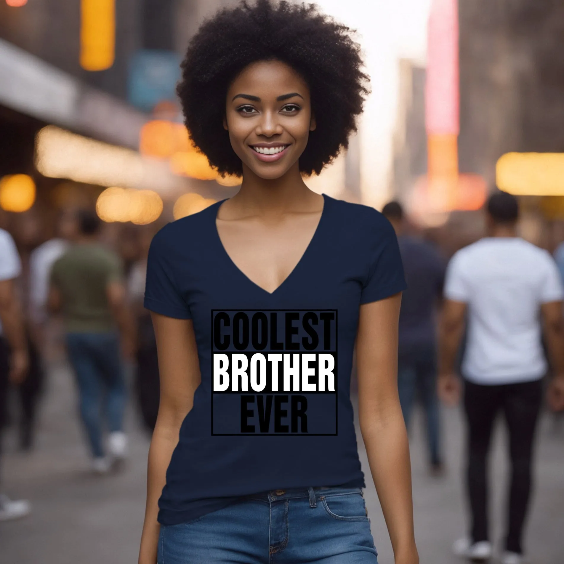 Coolest Brother Ever Shirt, Brother Shirt, Brother T-shirt, Mens Clothing, Brother Gift, Family Shirt, Graphic Tees, Christmas Gifts For Him