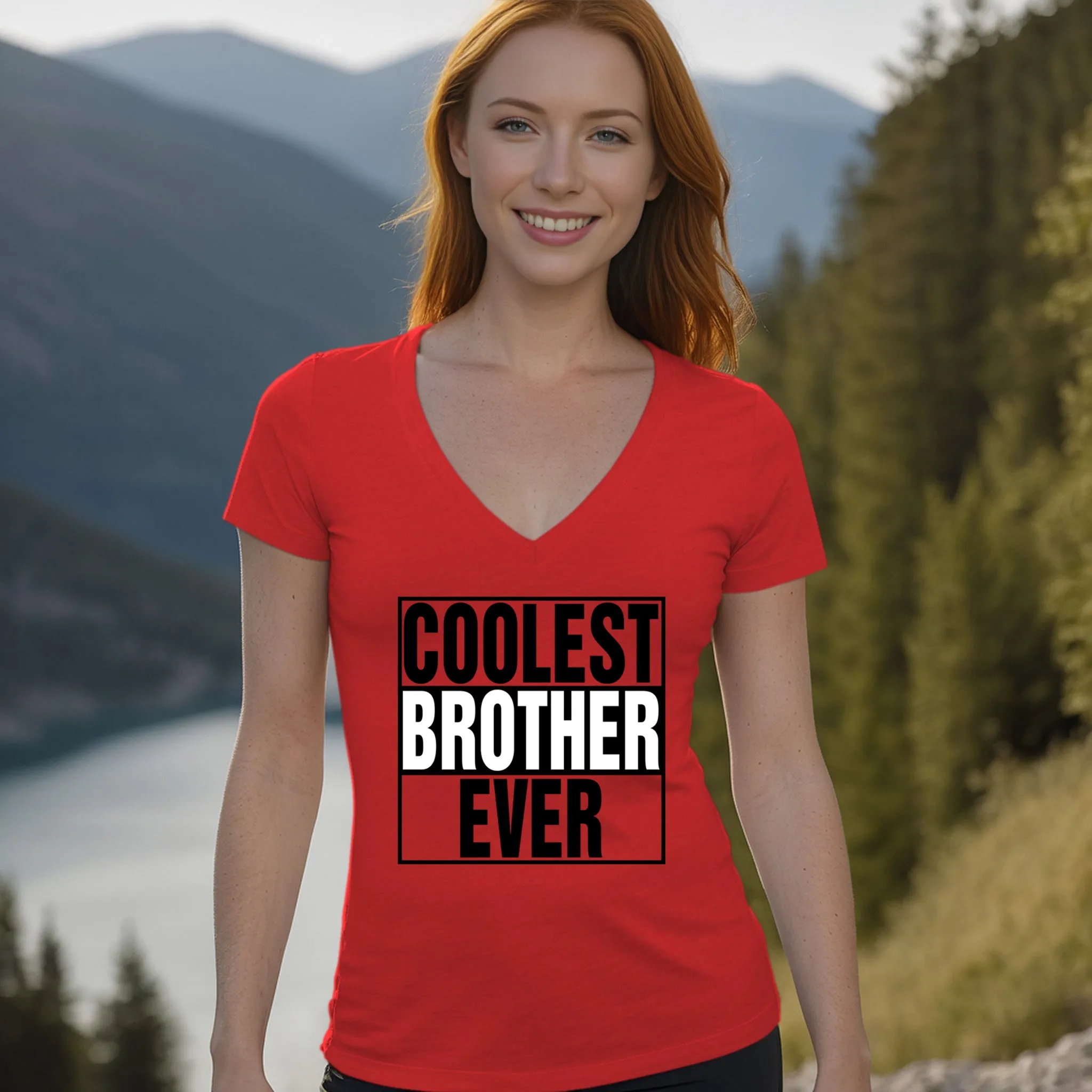 Coolest Brother Ever Shirt, Brother Shirt, Brother T-shirt, Mens Clothing, Brother Gift, Family Shirt, Graphic Tees, Christmas Gifts For Him