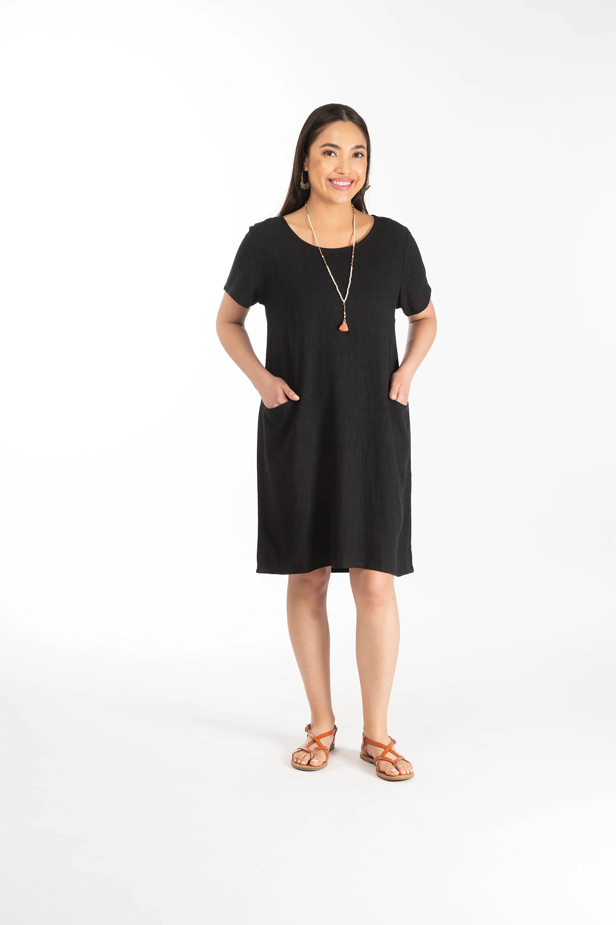 Cotton Shift Dress