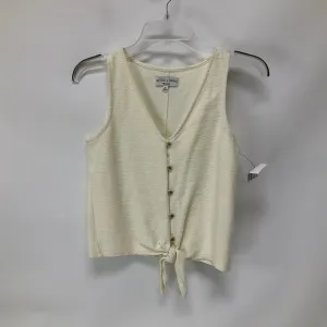 Cream Top Sleeveless Madewell, Size Xs