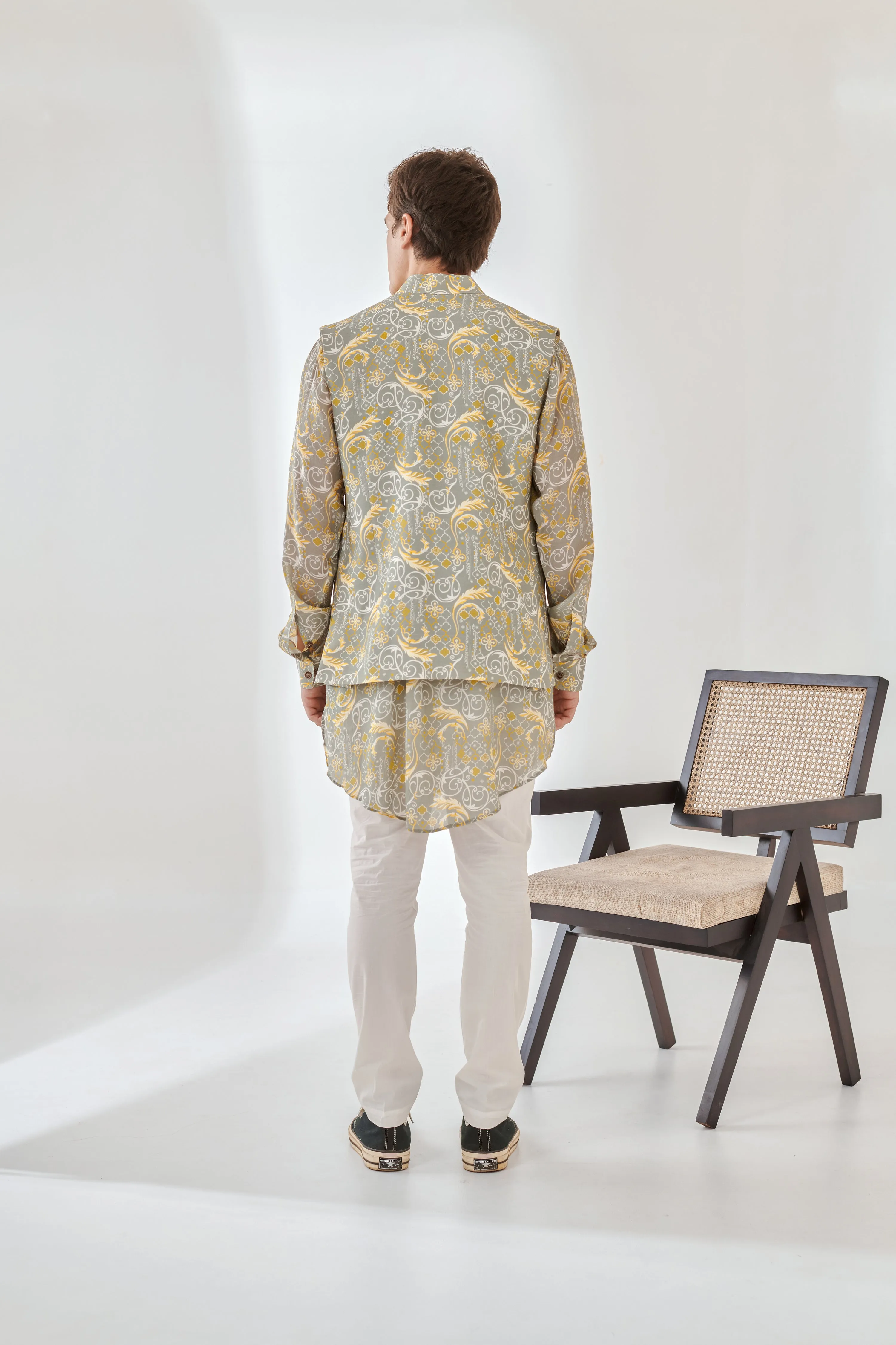 Dawn Chorus Kurta Jacket Set