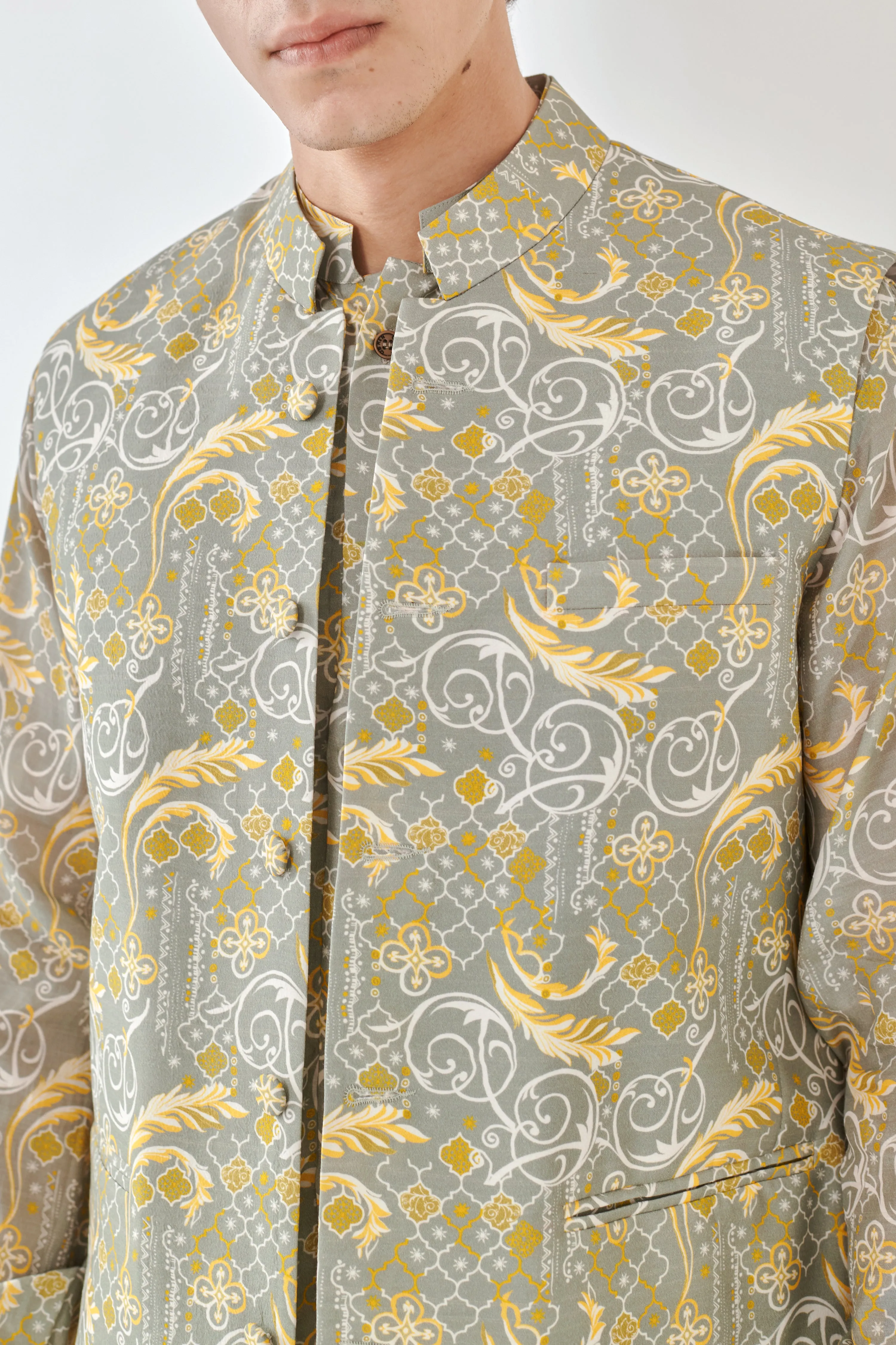 Dawn Chorus Kurta Jacket Set