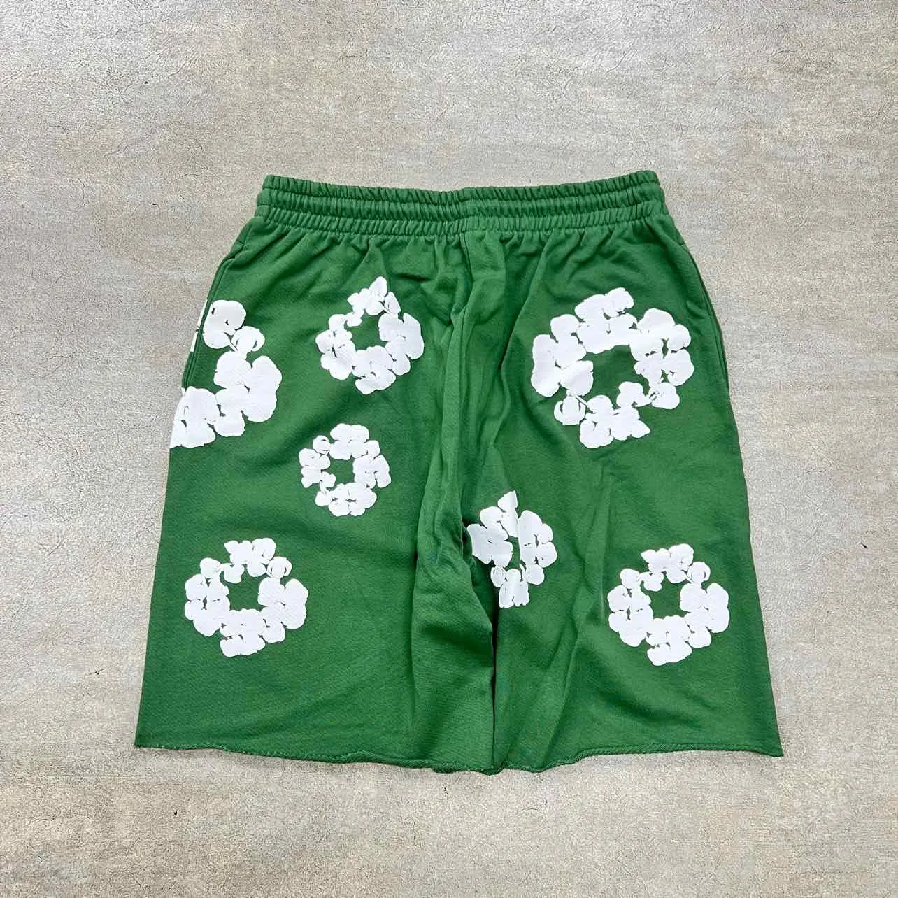 Denim Tears Shorts "COTTON WREATH" Green New Size M