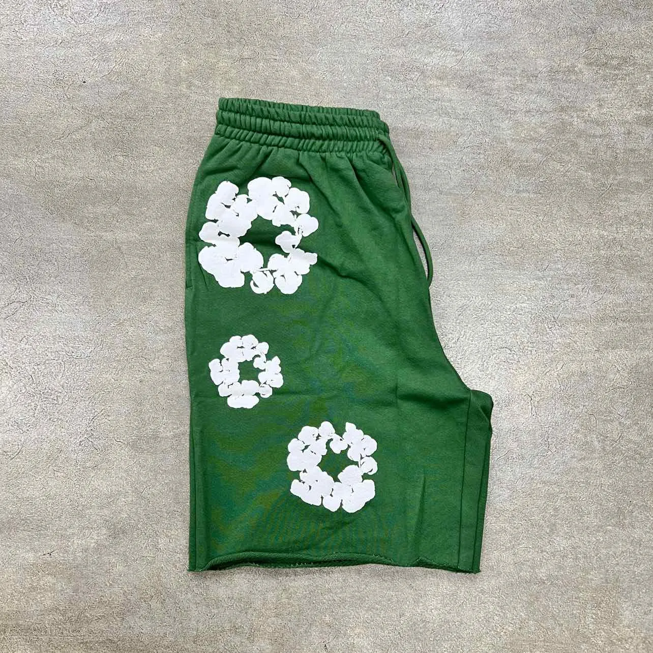 Denim Tears Shorts "COTTON WREATH" Green New Size M