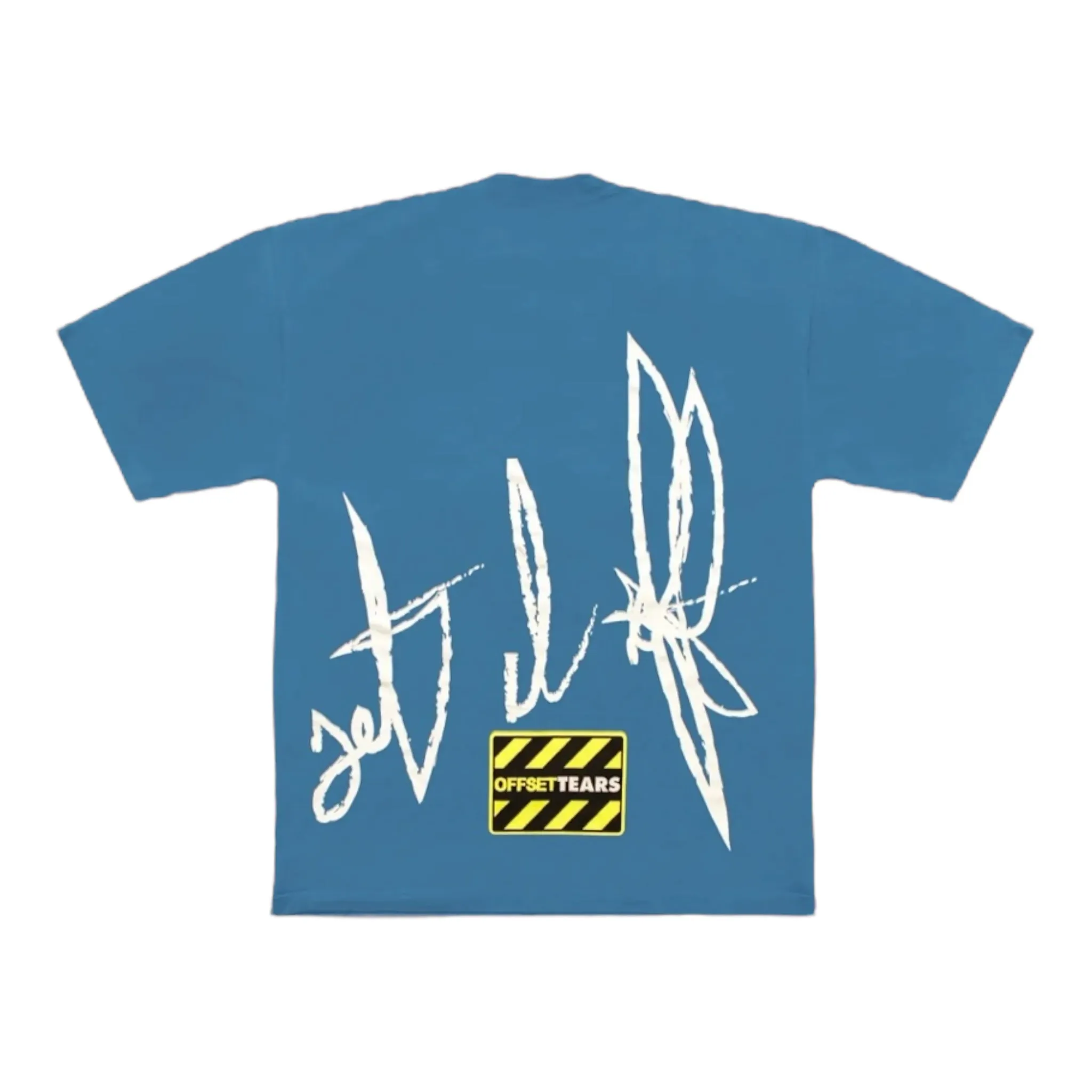 Denim Tears x Offset Set It Off #2 T-shirt Blue