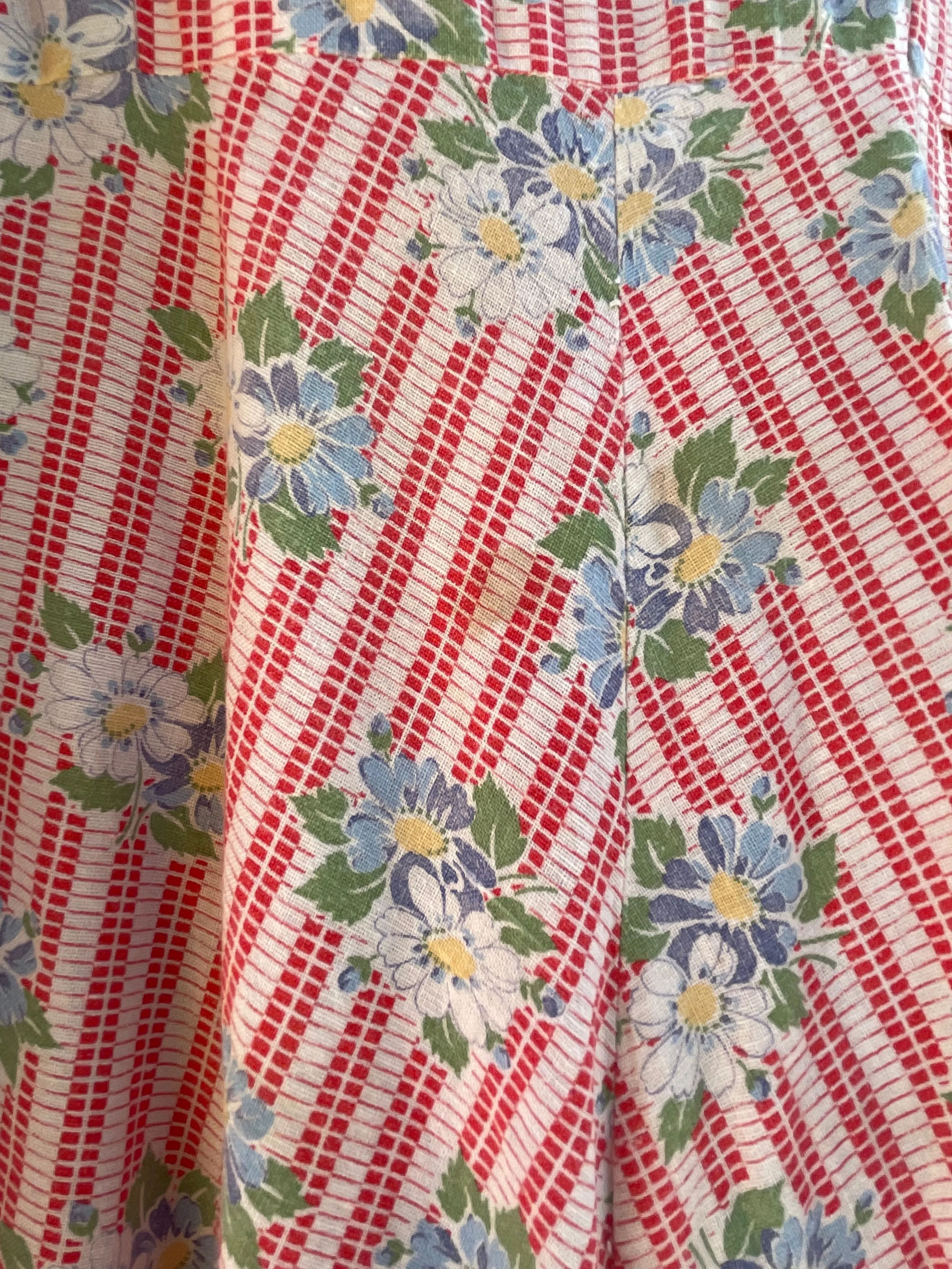Depression Era Feedsack Sun Dress