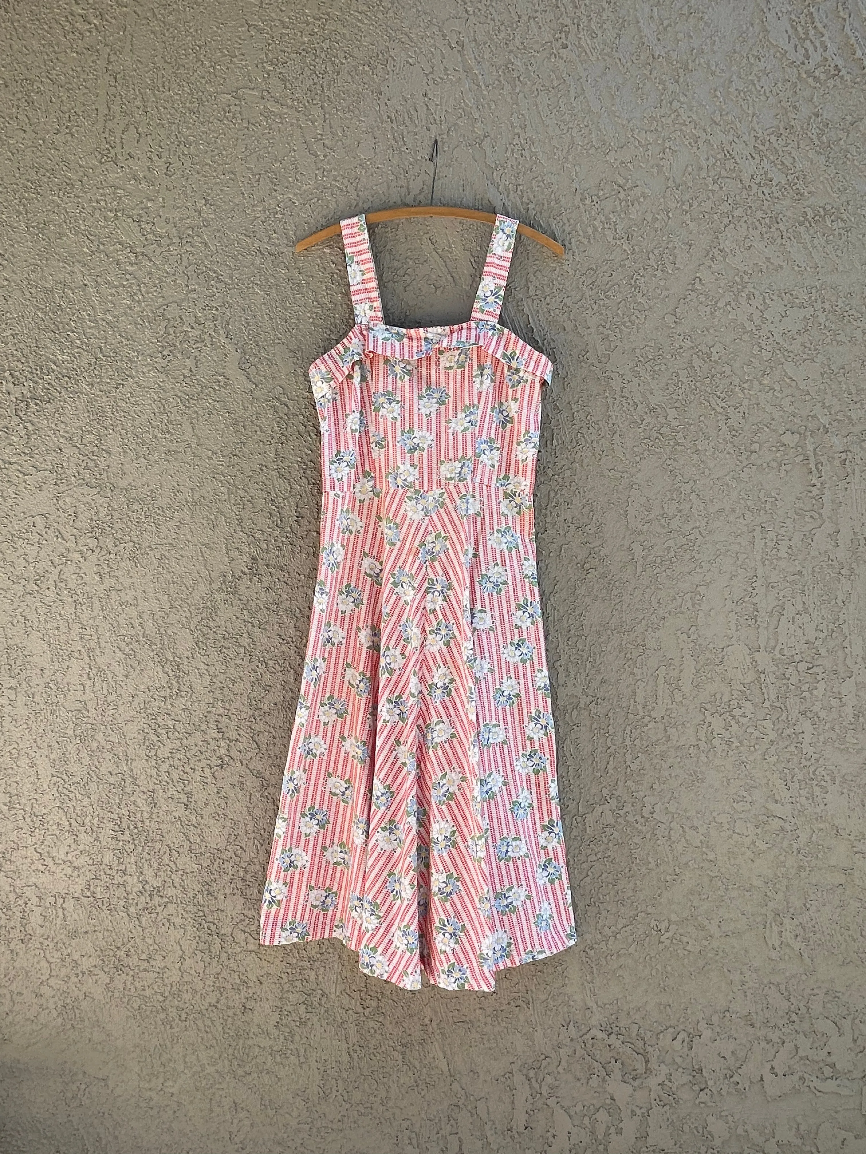 Depression Era Feedsack Sun Dress