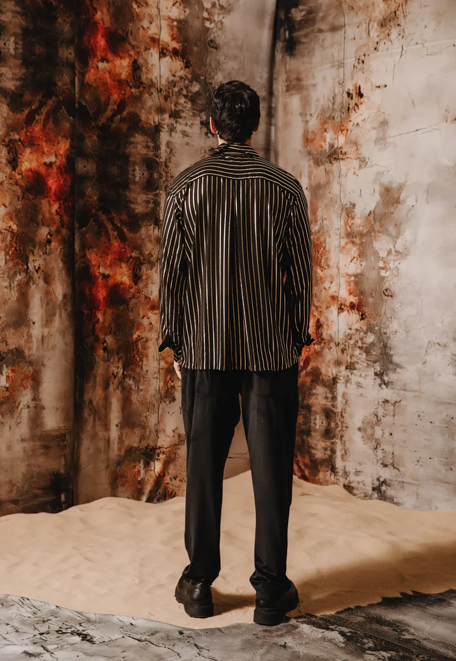 Di San Shirt Striped Gold