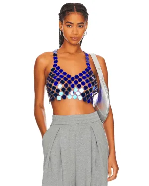 DISC CROP TOP