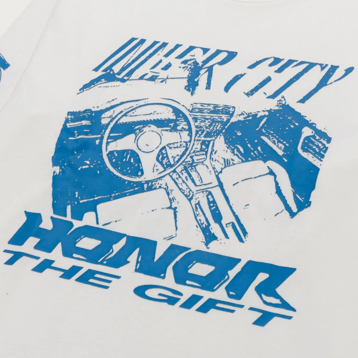 Driving LS T-Shirt- White
