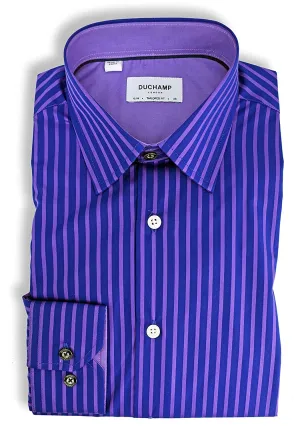 Duchamp London Striped Dress Shirt