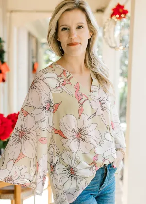 Easy Day Floral Top