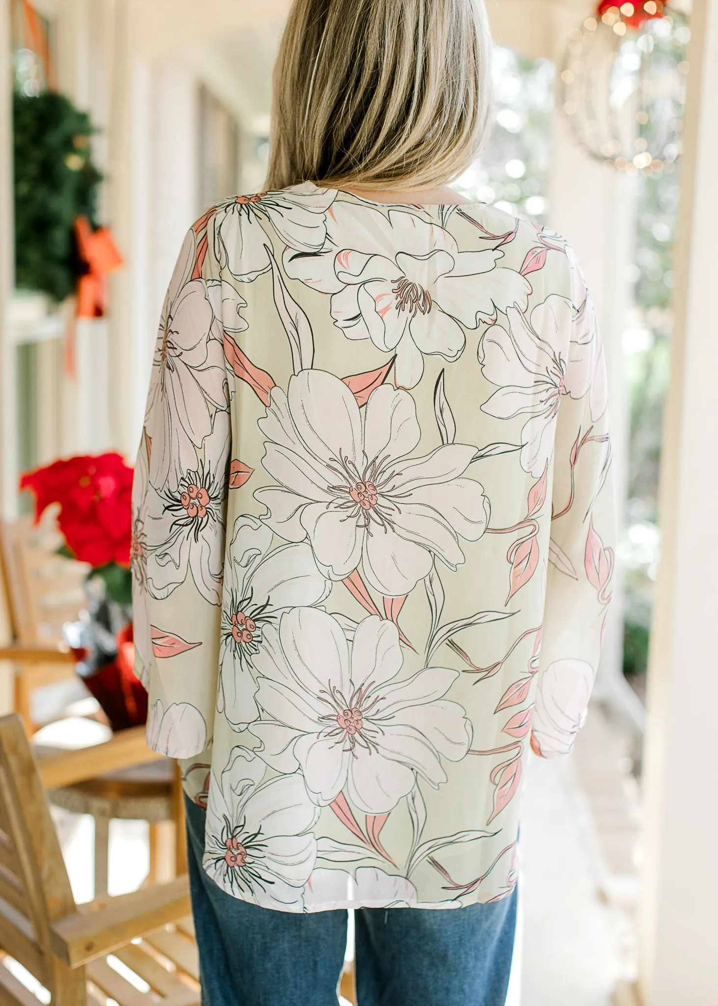 Easy Day Floral Top