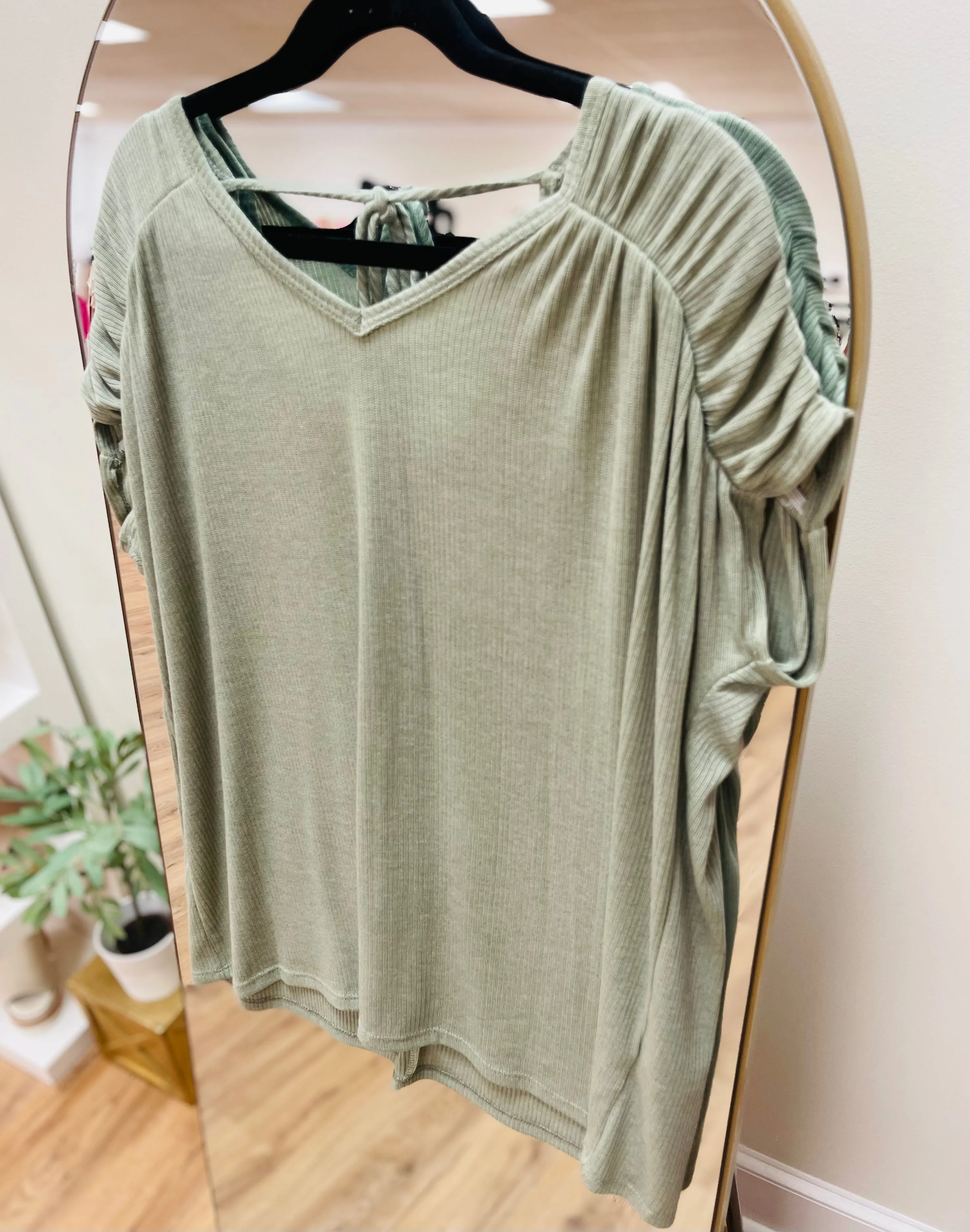 Easy Days Top - Sage