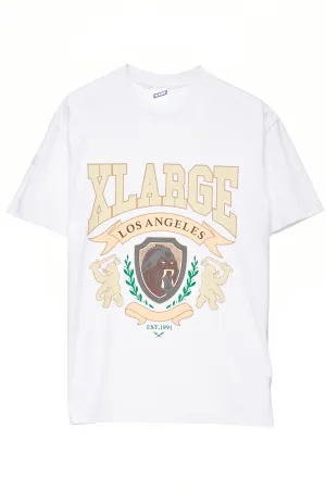 Emblem Logo SS Tee - White