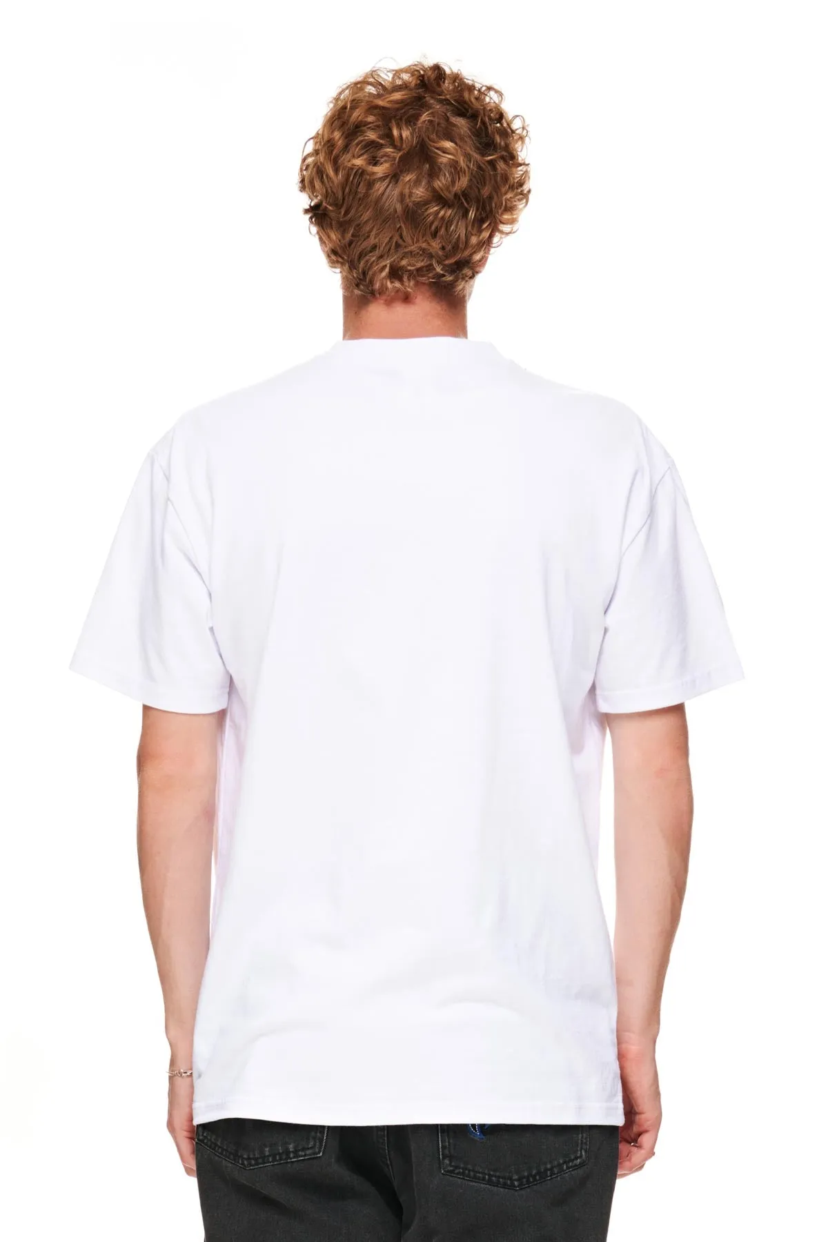 Emblem Logo SS Tee - White