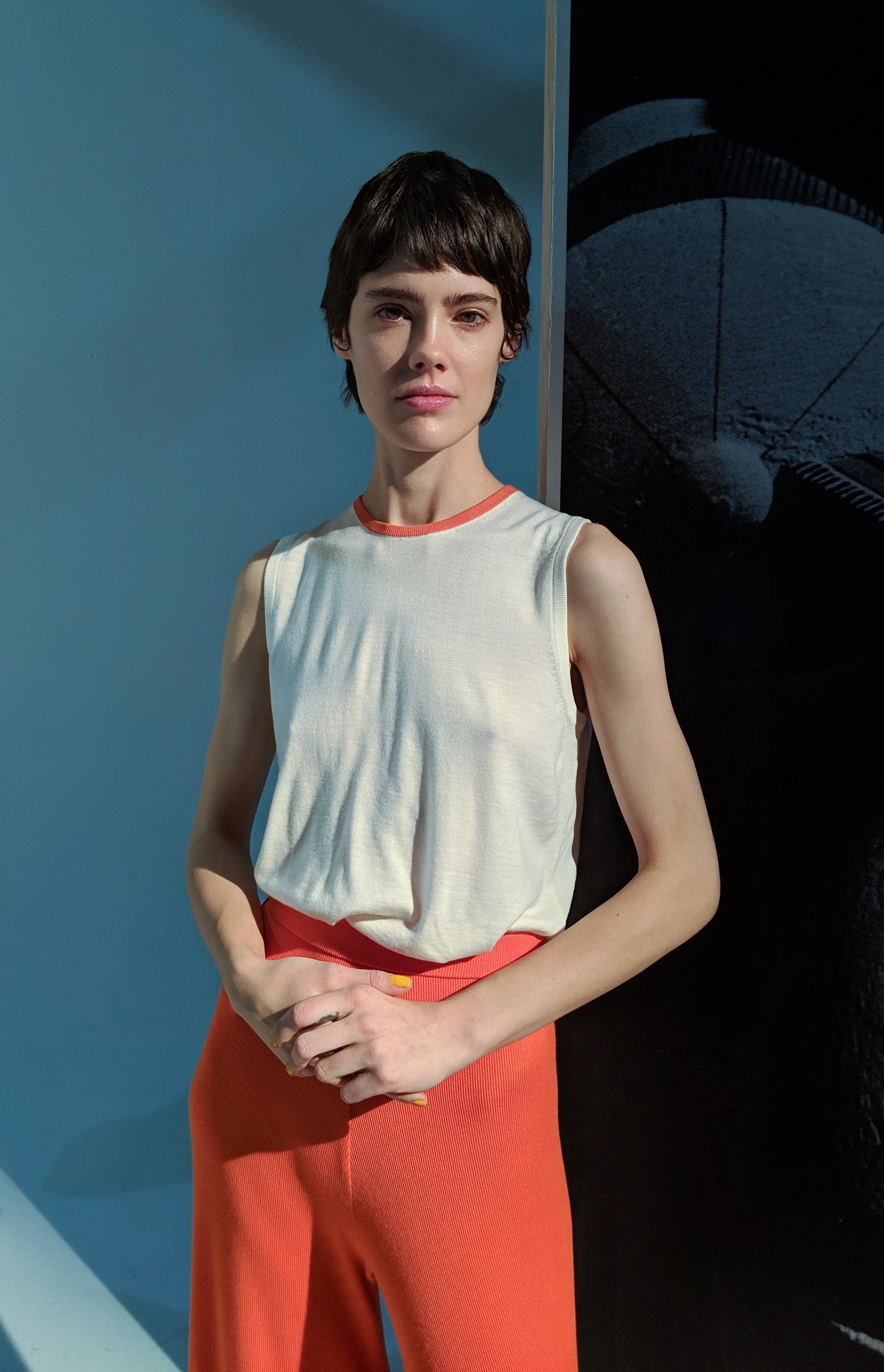 EMIL TOP IN ORANGE-YOU-GLAD
