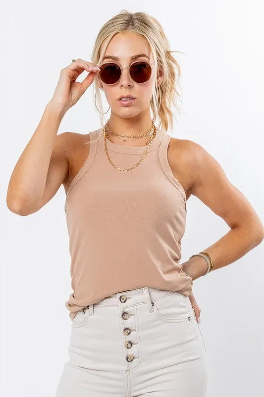 Essential Ribbed Tank Top