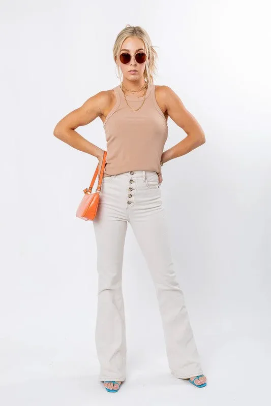 Essential Ribbed Tank Top