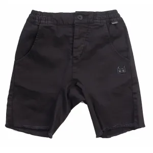 Ethan Denim Short - Washed Black