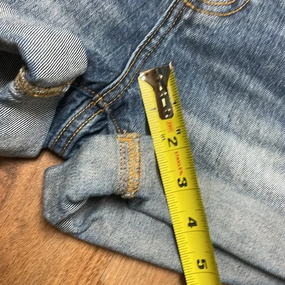 Eunina Olivia Ultra High rise Mom Shorts Denim Size XS