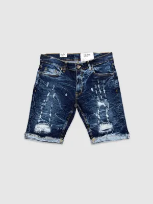 EVO-22981-Men's Unbreakable Denim Shorts