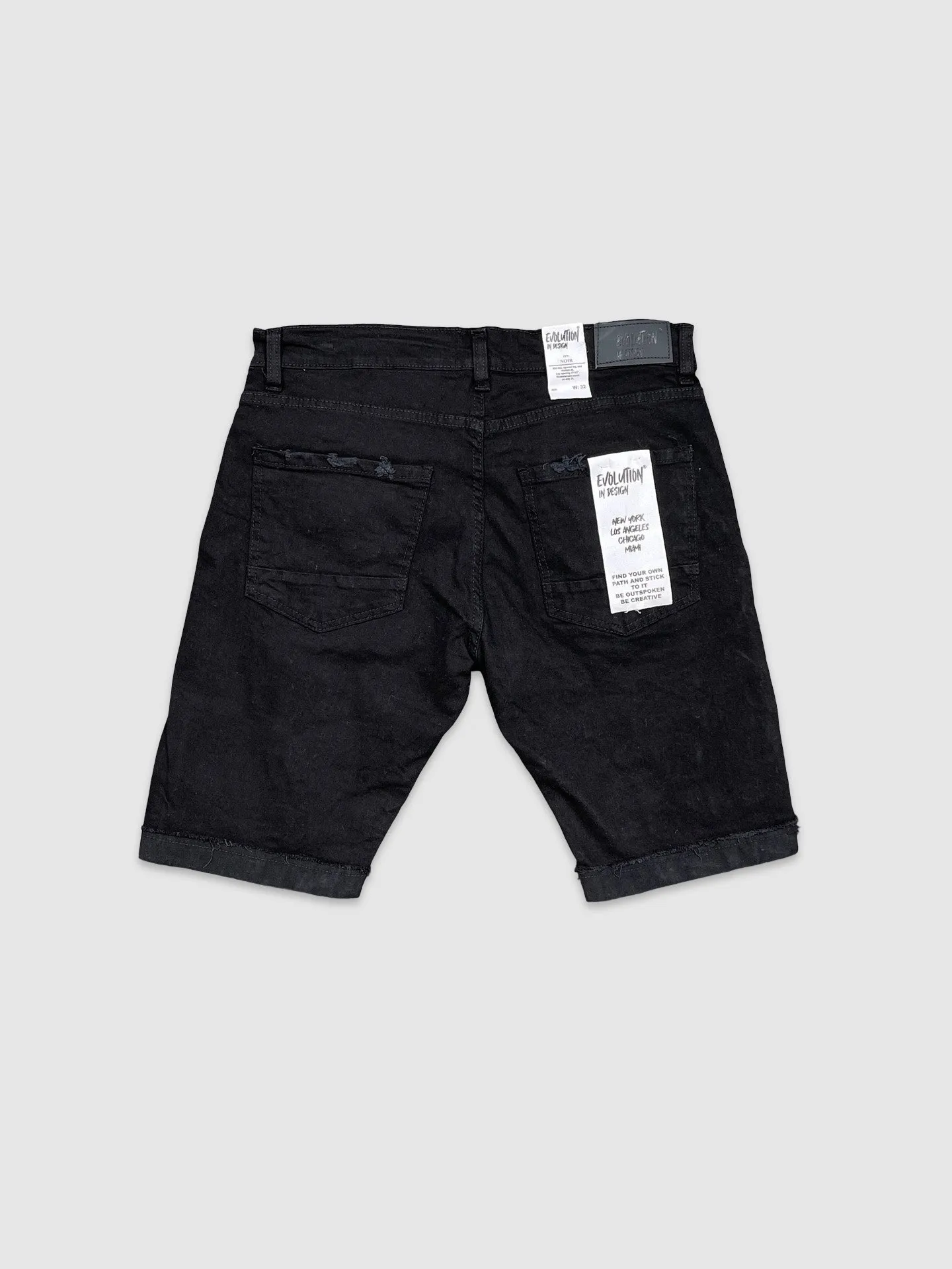 EVO-22981-Men's Unbreakable Denim Shorts
