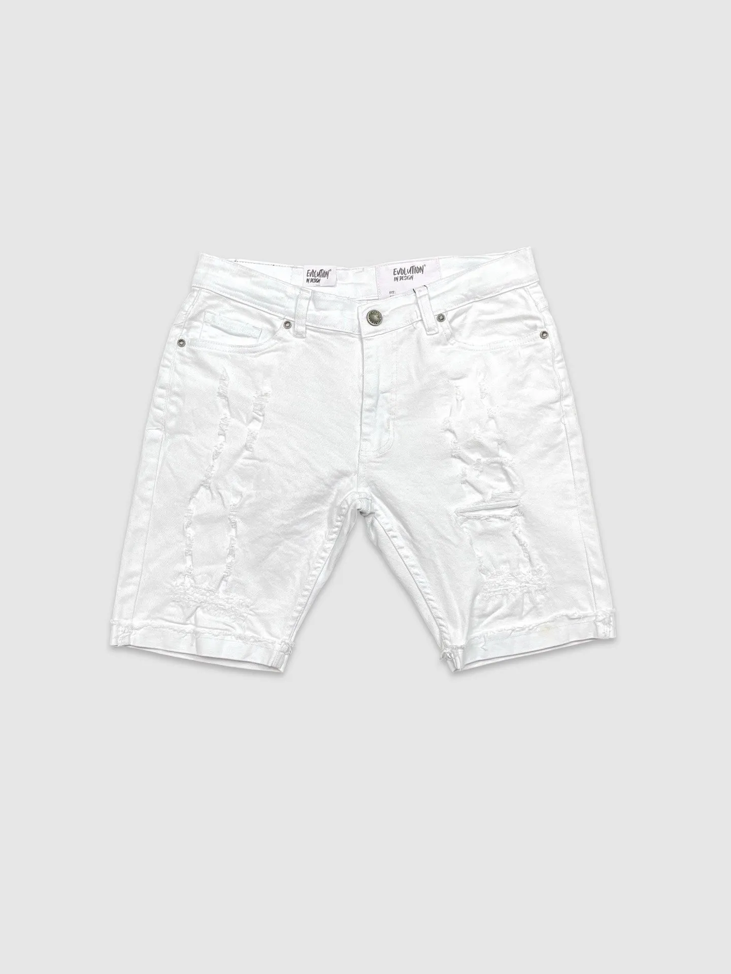 EVO-22981-Men's Unbreakable Denim Shorts