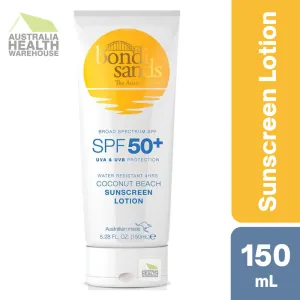 [Expiry: 12/2026] Bondi Sands SPF 50  Coconut Beach Sunscreen Lotion 150mL