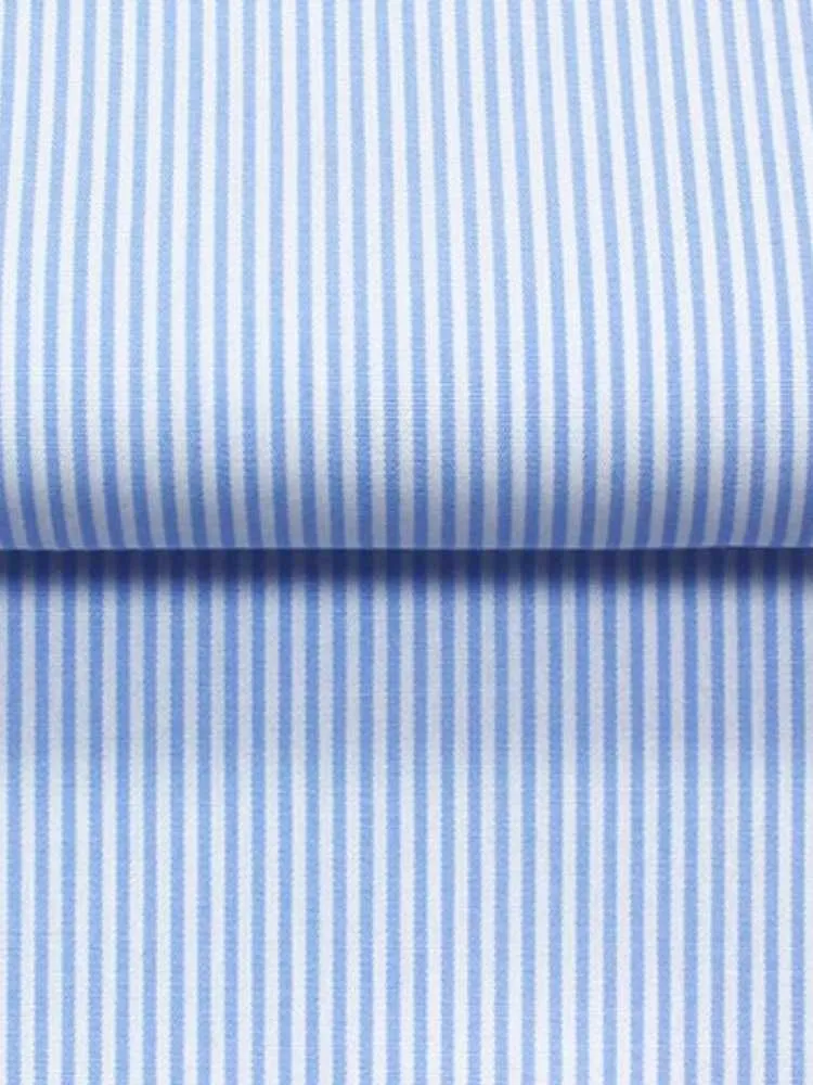 Extreme Cutaway Classic Blue Striped Shirt