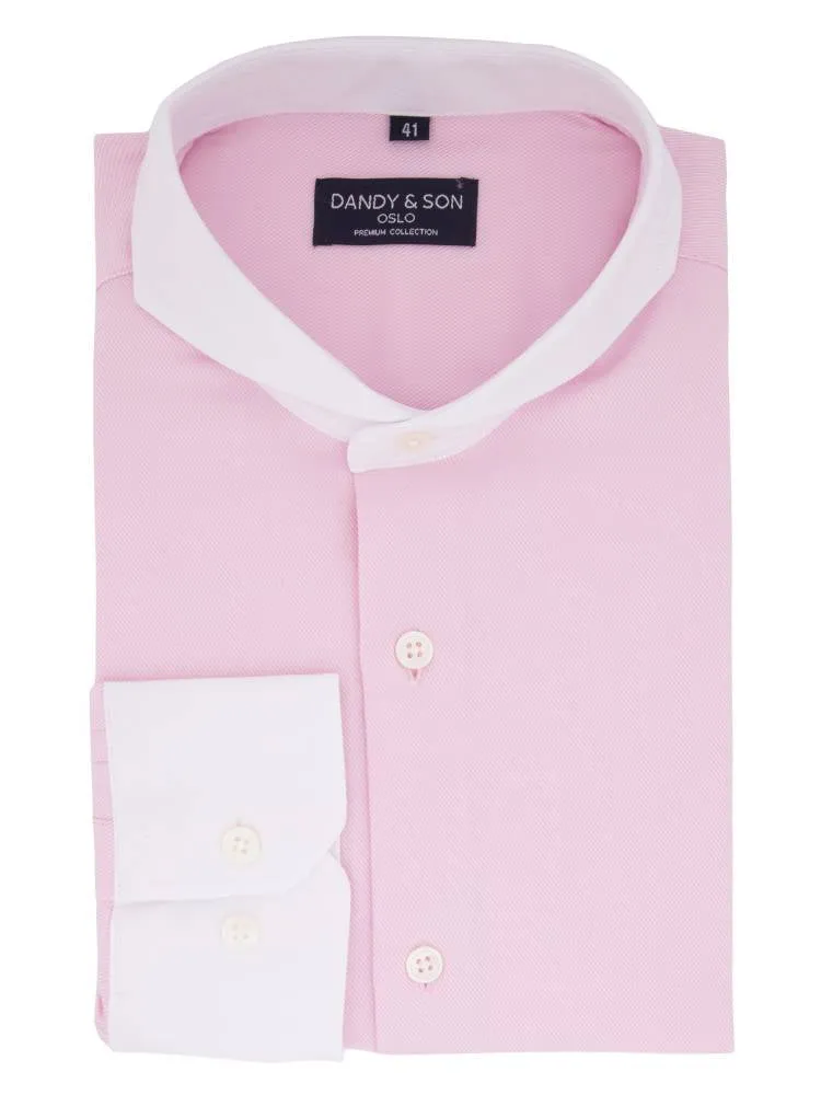 Extreme Cutaway Pink Premium Contrast Shirt