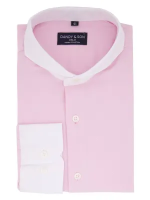 Extreme Cutaway Pink Premium Contrast Shirt