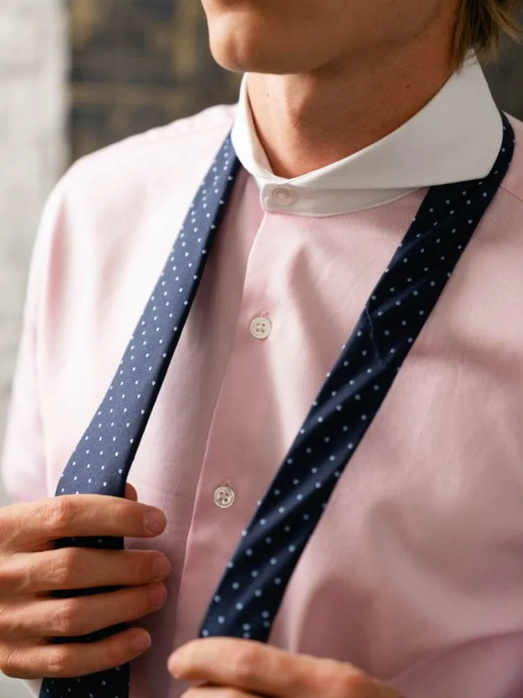Extreme Cutaway Pink Premium Contrast Shirt