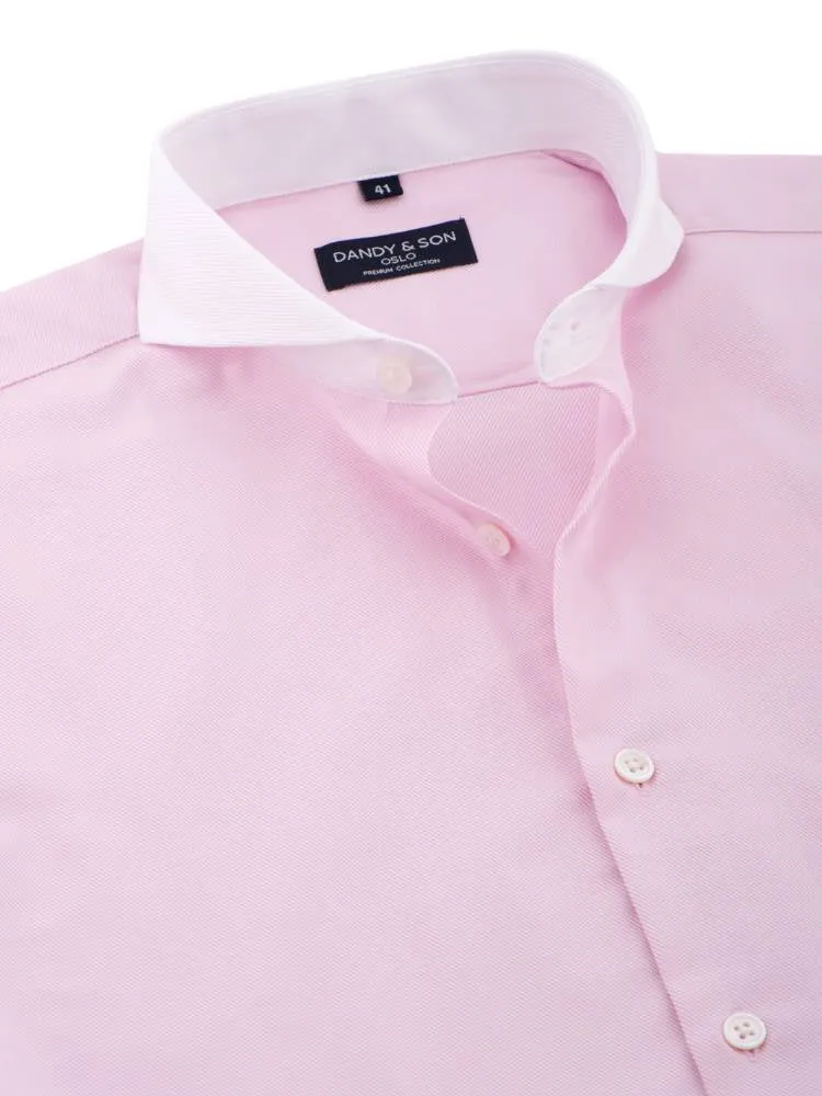 Extreme Cutaway Pink Premium Contrast Shirt