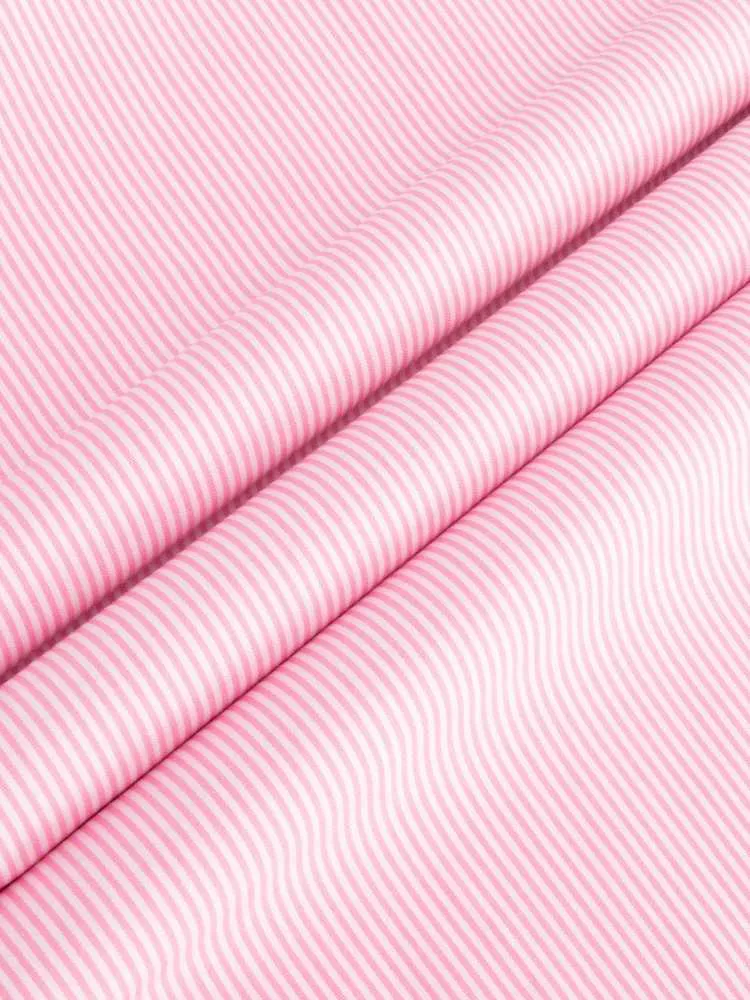 Extreme Cutaway Pink Striped Shirt