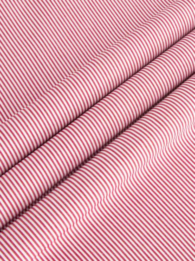 Extreme Cutaway Red Striped Shirt