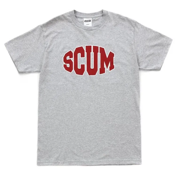 Fake Scum Collage Dropout T-Shirt Grey