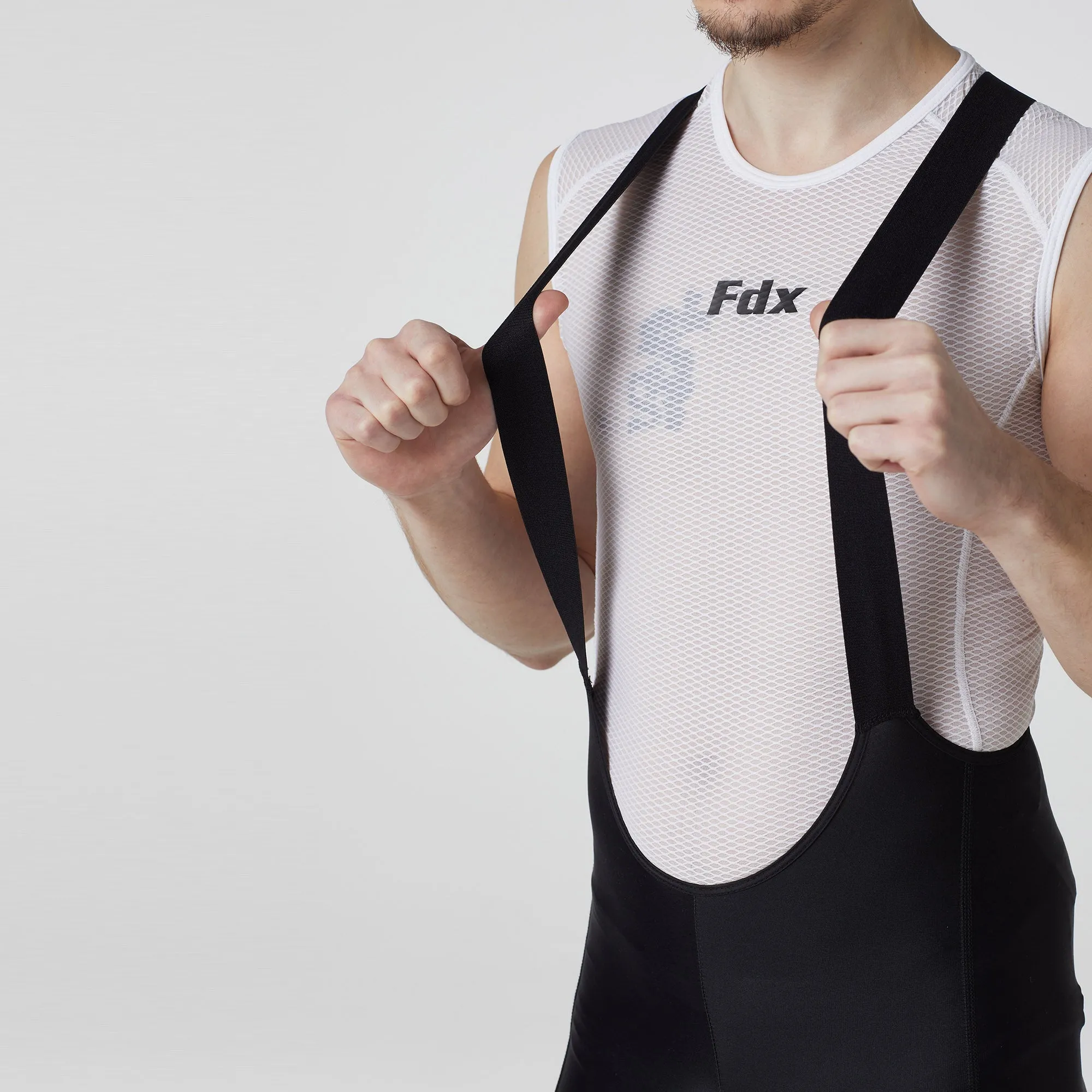 Fdx Men's & Boy's Set Duo Yellow / Grey Short Sleeve Summer Cycling Jersey & Cargo Bib Shorts