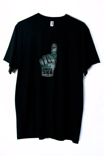 FINGERSK8 - Fingerboard Tee-Shirt "Commando" Graphic (ship 1/22/2018)