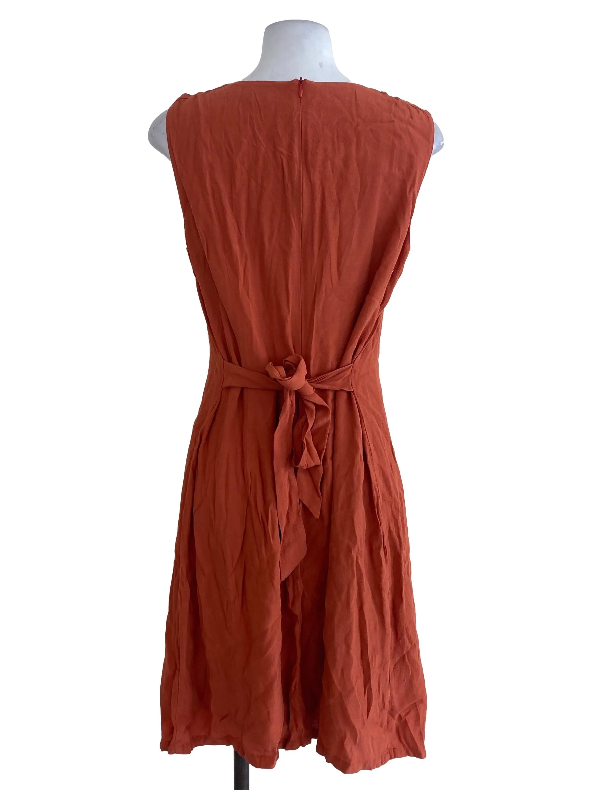 Fire Textured Shift Dress