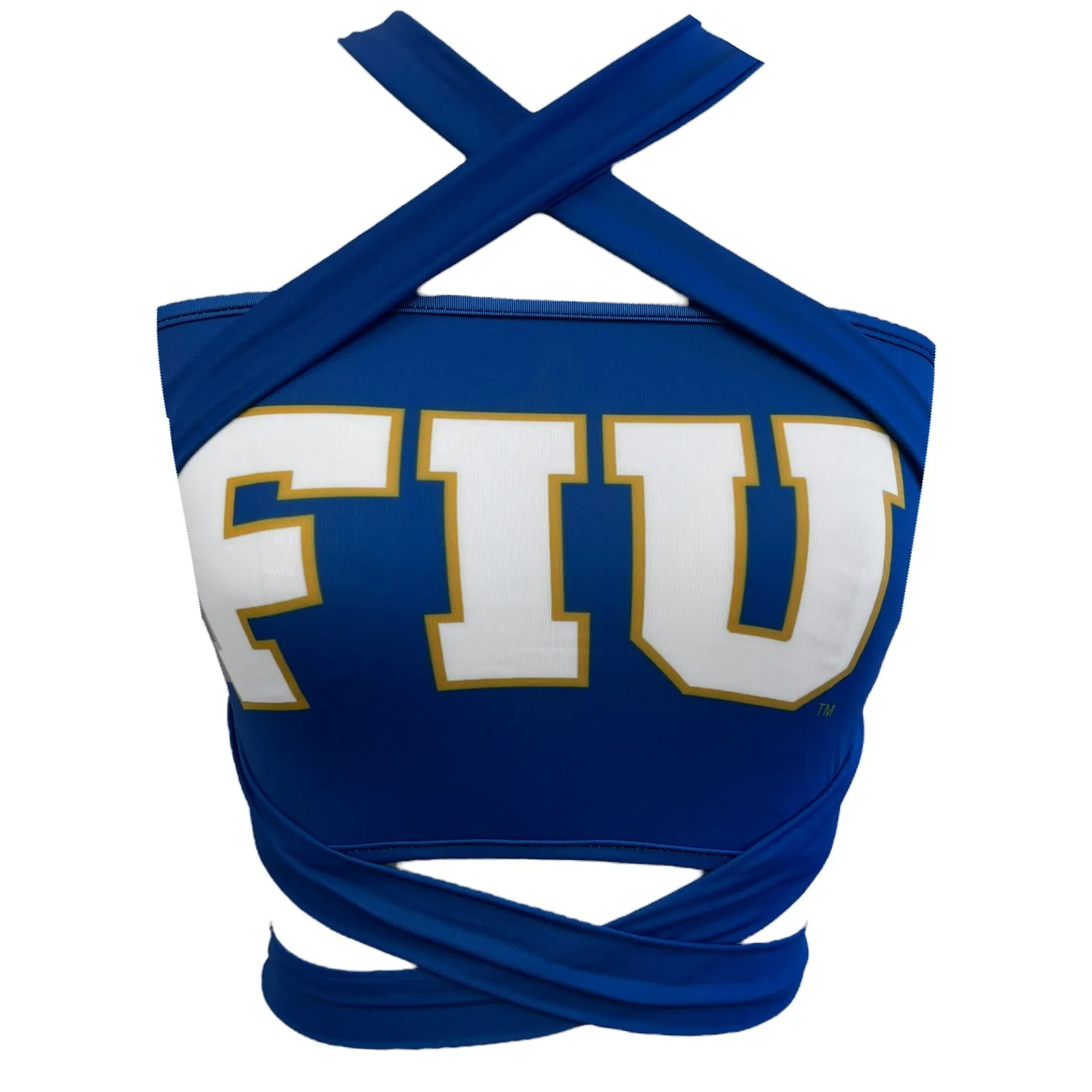 FIU Panthers Navy Multi Way Bandeau Top