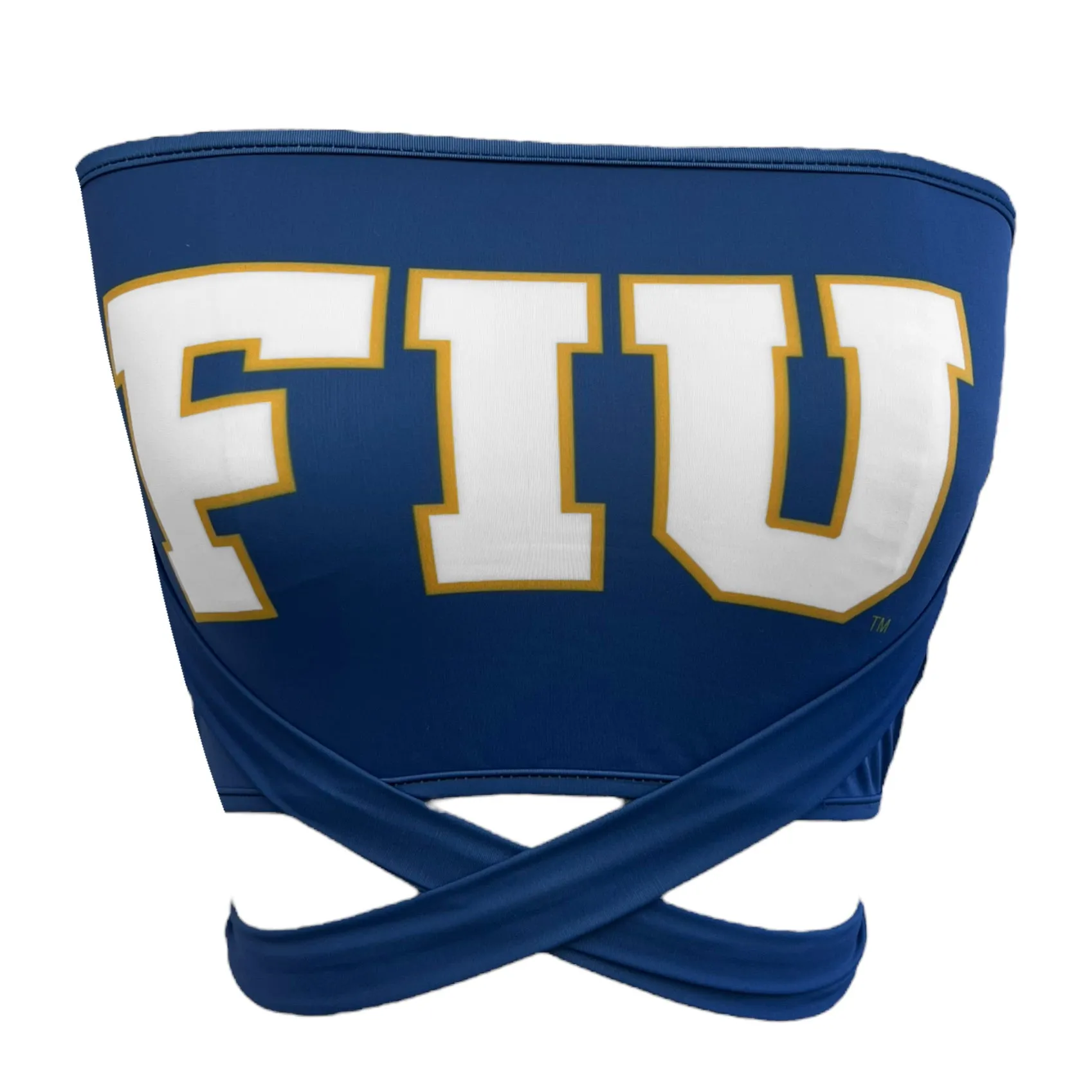 FIU Panthers Navy Multi Way Bandeau Top