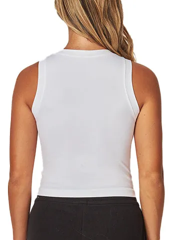 FLAT SEAMLESS CREW-NECK CROP TOP(NINA01) <Bundle>