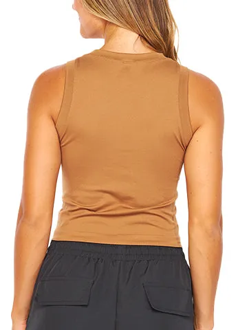 FLAT SEAMLESS CREW-NECK CROP TOP(NINA01) <Bundle>