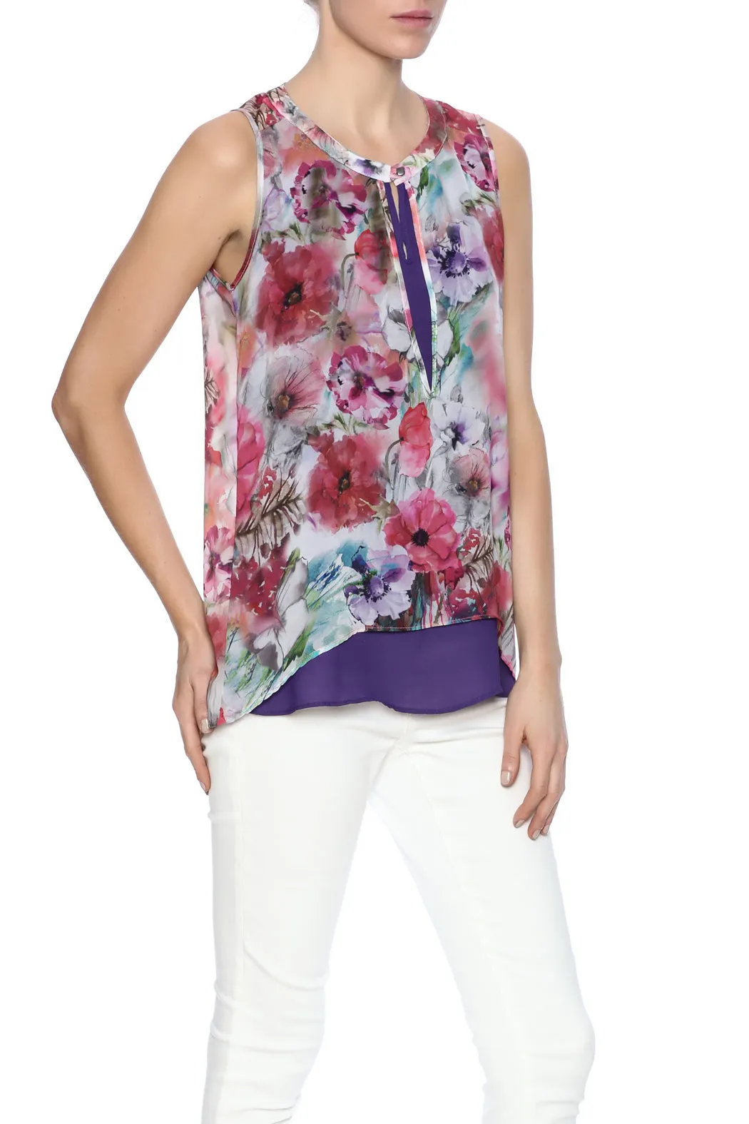 Floral Print Top